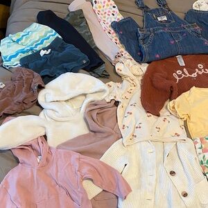 Bundle of baby girl 12 month clothes